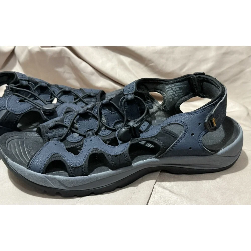 Abeo Sandals‎ BIO System Size 12m  Navy Slip On